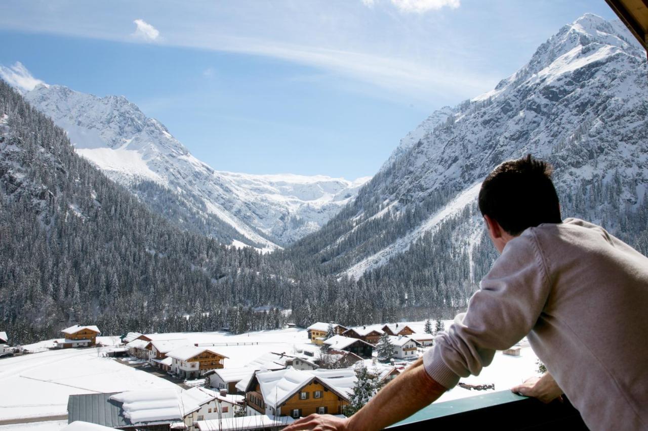 Der Kleinwalsertaler Rosenhof Otel Mittelberg Dış mekan fotoğraf